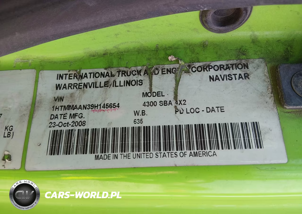 2009 International 4000 4300 VIN:1HTMMAAN39H145654 - 8