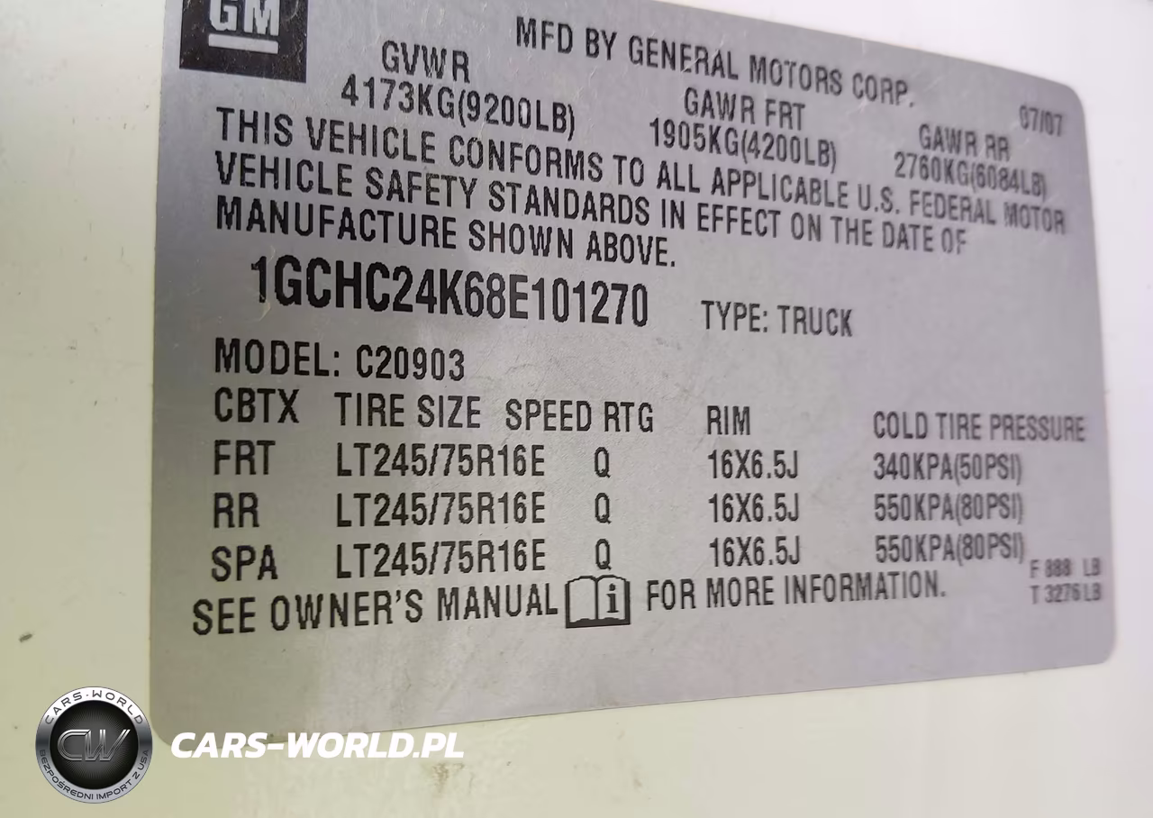 2008 Chevrolet Silverado 2500Hd Work Truck VIN:1GCHC24K68E101270 - 9