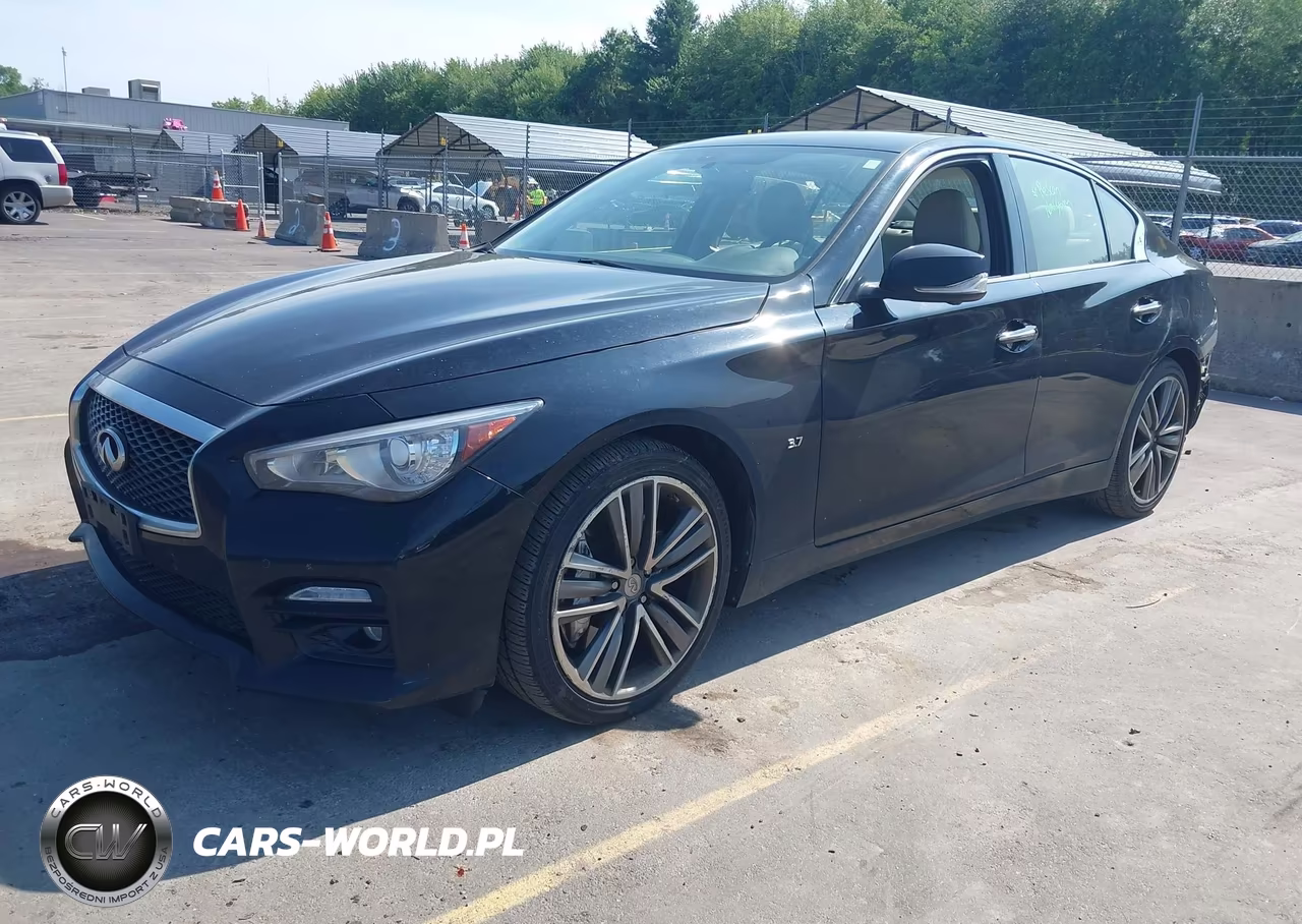 2015 Infiniti Q50 Sport VIN:JN1BV7AR3FM400736 - 2