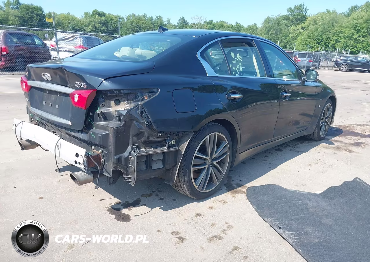 2015 Infiniti Q50 Sport VIN:JN1BV7AR3FM400736 - 4