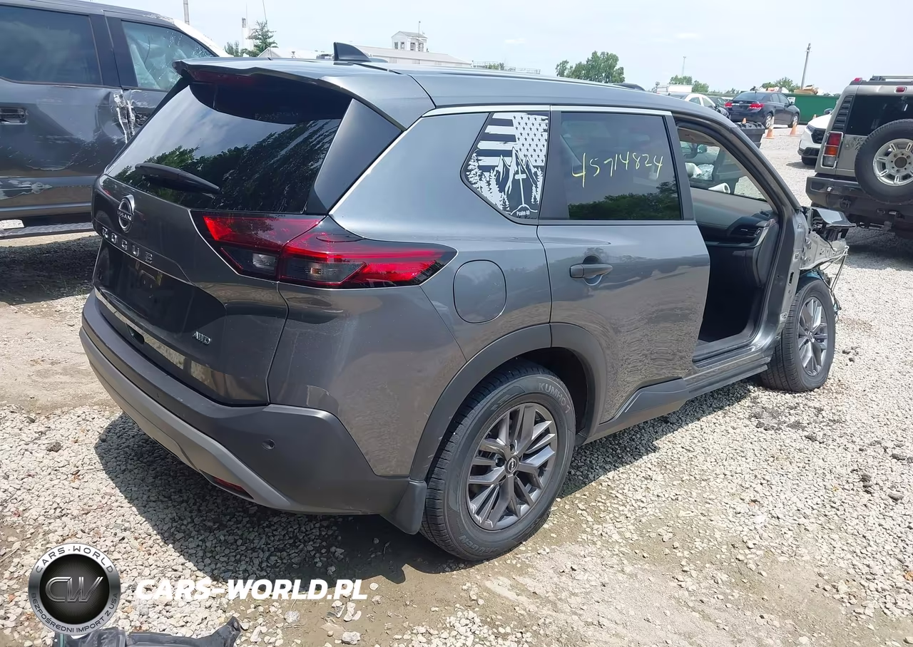 2023 Nissan Rogue S Intelligent Awd VIN:5N1BT3AB3PC841591 - 4