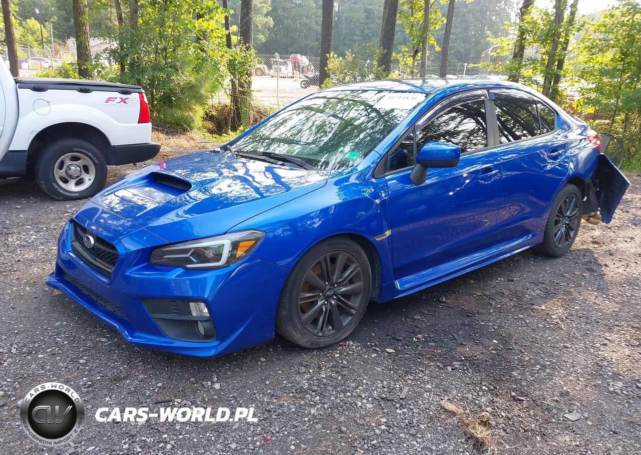 2015 Subaru Wrx Limited VIN:JF1VA1G69F8817826 - 2