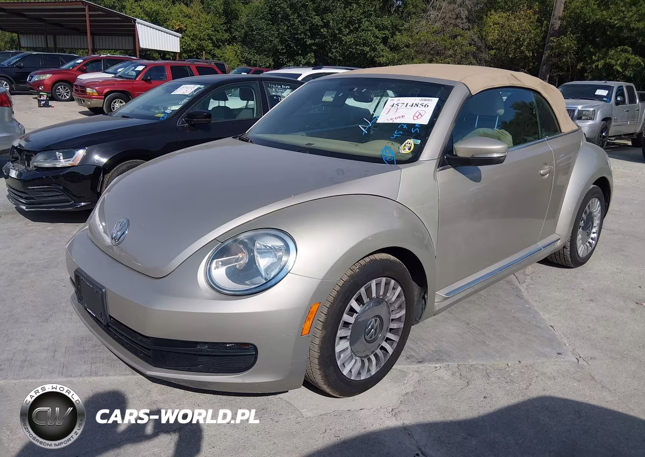 2013 Volkswagen Beetle 2.5L VIN:3VW5P7AT8DM817994 - 2