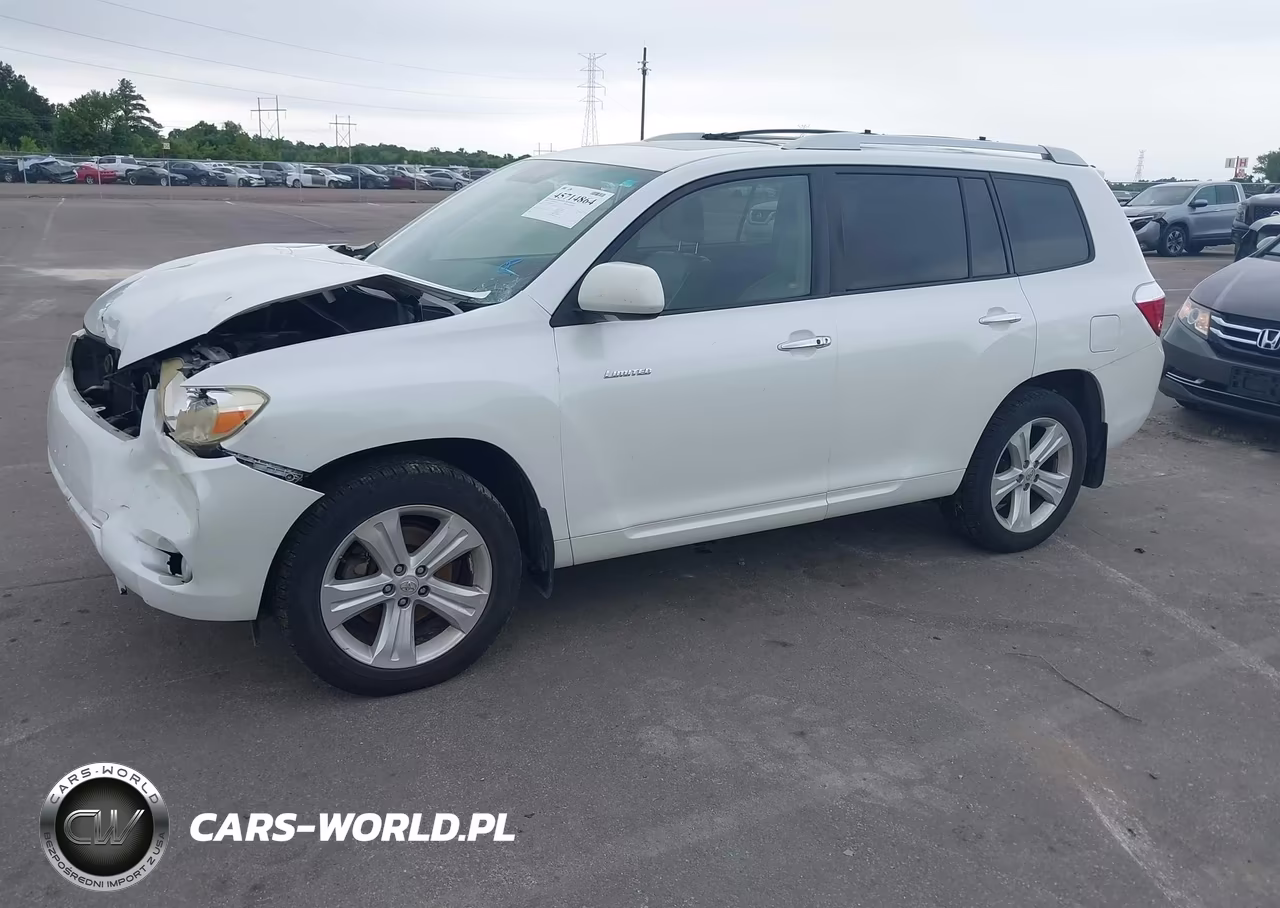 2008 Toyota Highlander Limited VIN:JTEES42A182066162 - 2