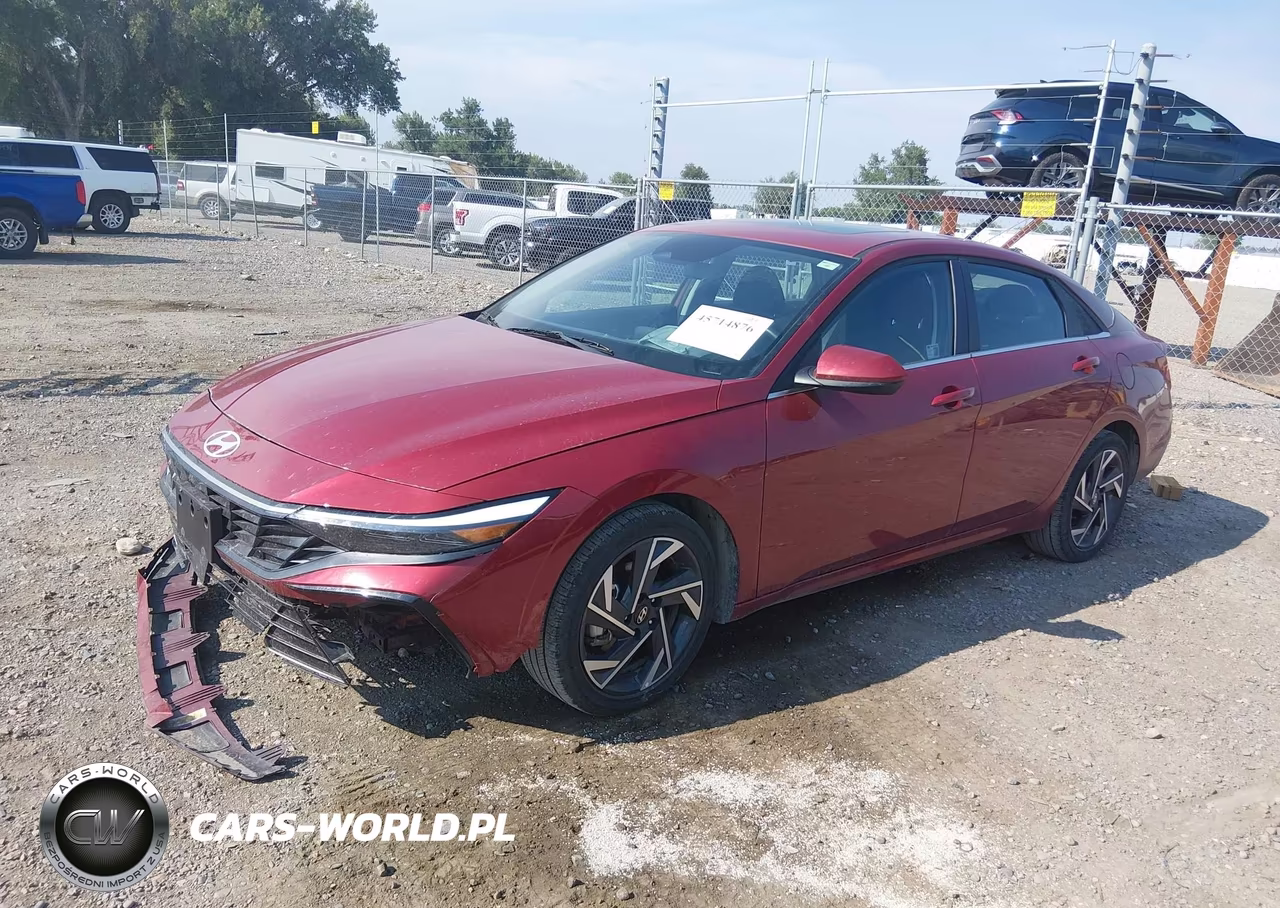 2025 Hyundai Elantra Sel Convenience VIN:KMHLS4DGXSU028336 - 2