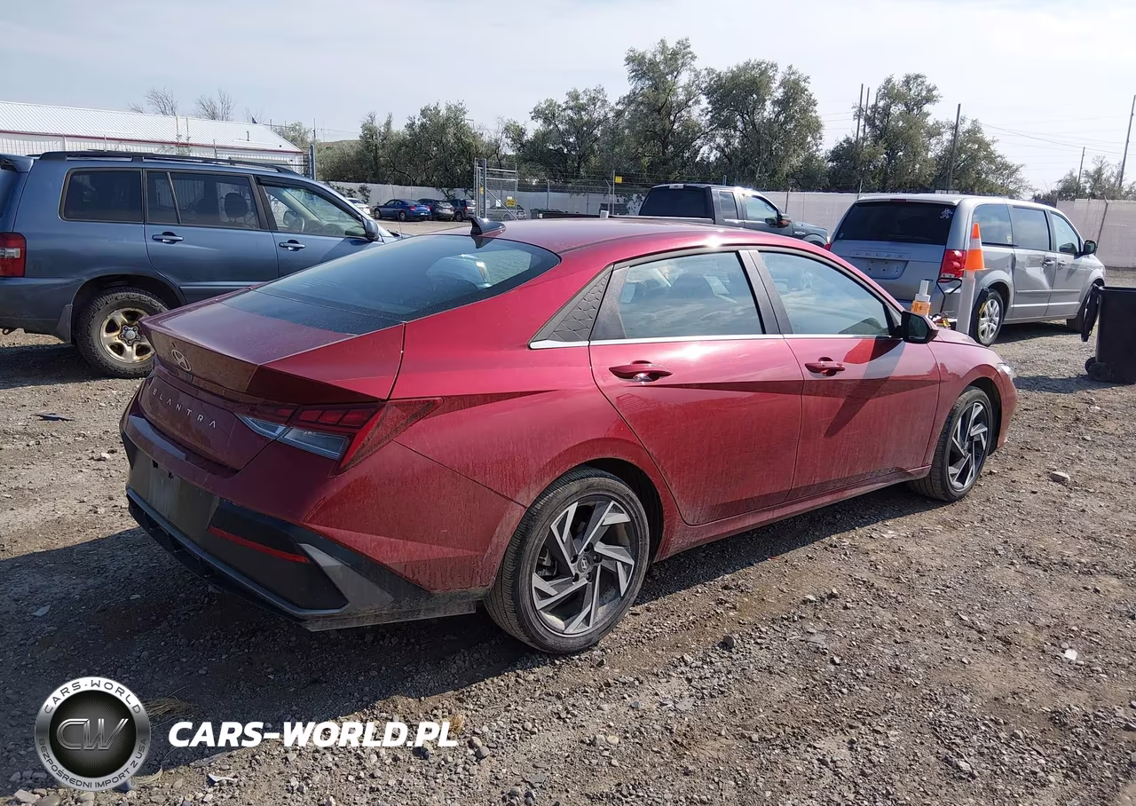 2025 Hyundai Elantra Sel Convenience VIN:KMHLS4DGXSU028336 - 4