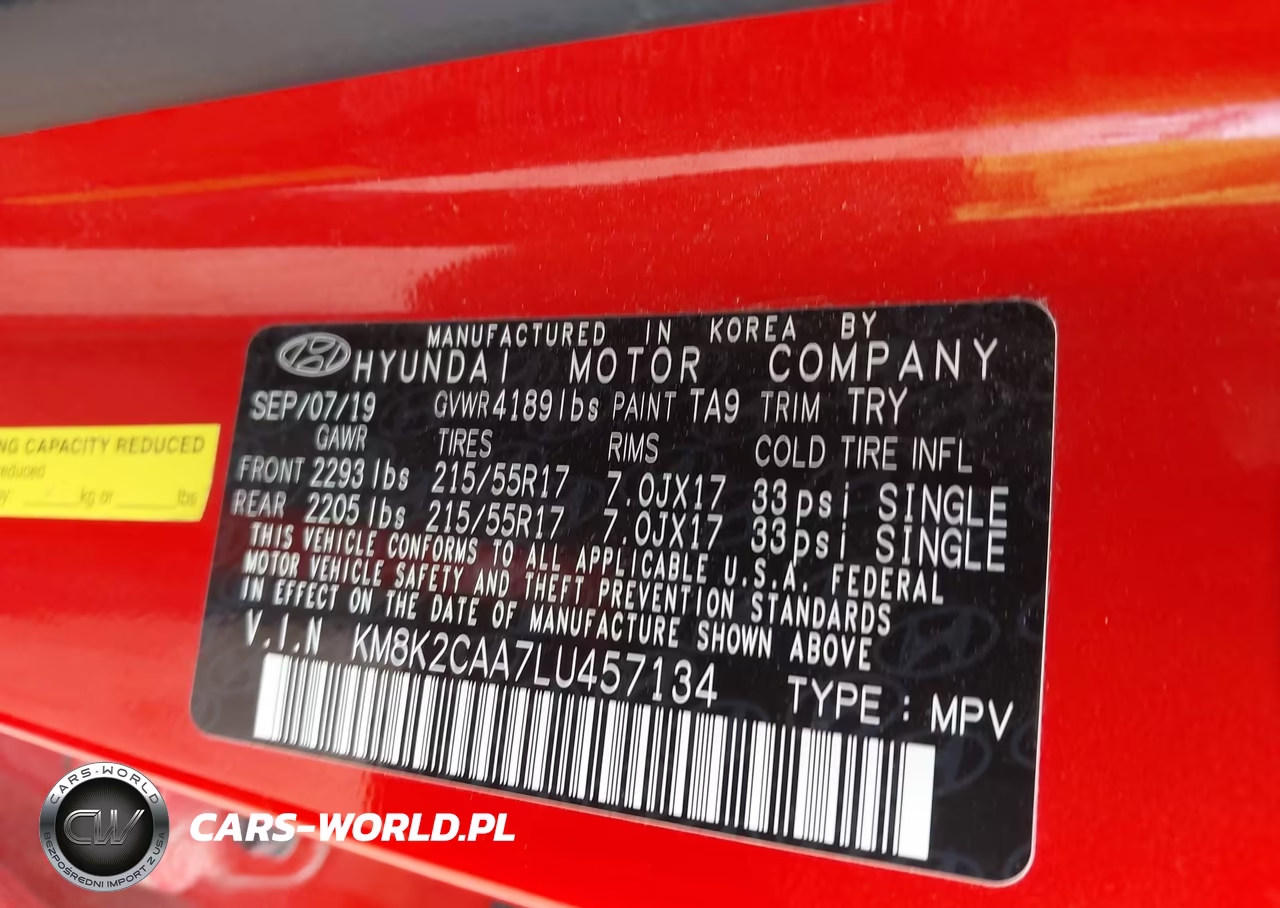 2020 Hyundai Kona Sel VIN:KM8K2CAA7LU457134 - 9