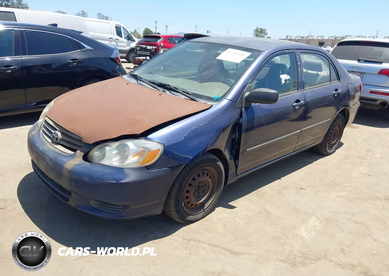 2003 Toyota Corolla Ce VIN:JTDBR32E232009378 - 2