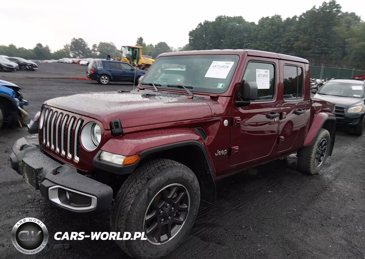 2022 Jeep Gladiator Overland 4X4 VIN:1C6HJTFG4NL106888 - 2