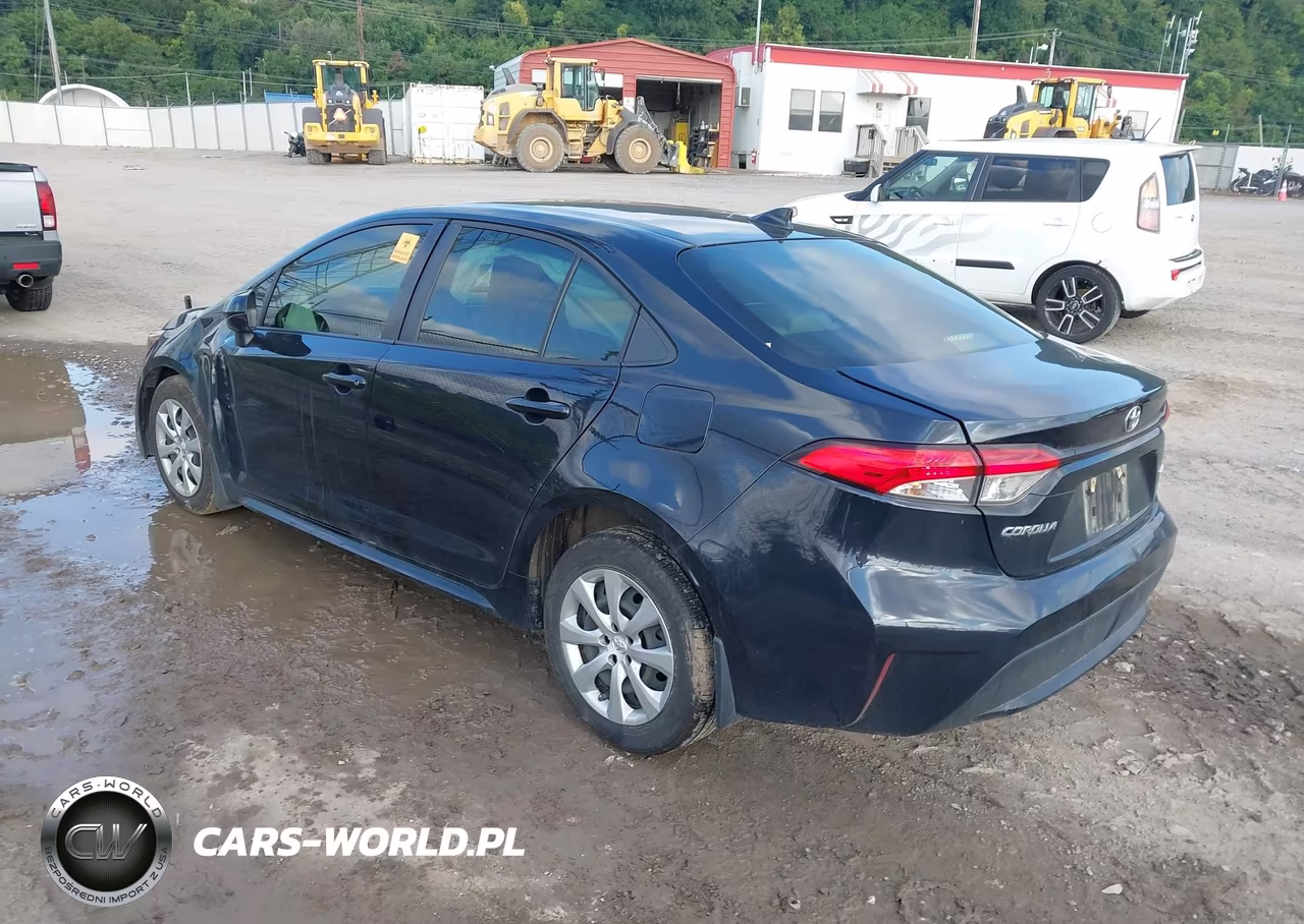 2022 Toyota Corolla Le VIN:JTDEPMAE1NJ208957 - 3