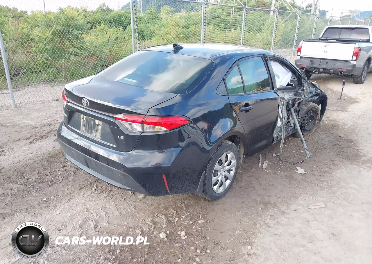 2022 Toyota Corolla Le VIN:JTDEPMAE1NJ208957 - 4