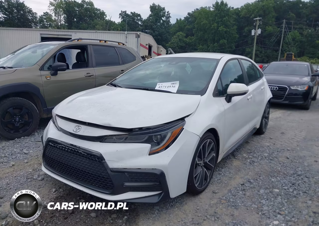 2020 Toyota Corolla Se VIN:5YFS4RCE8LP027613 - 2