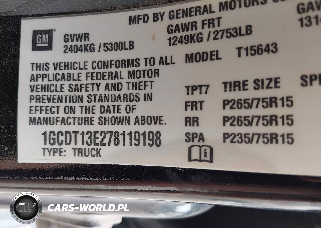 2007 Chevrolet Colorado Lt VIN:1GCDT13E278119198 - 9