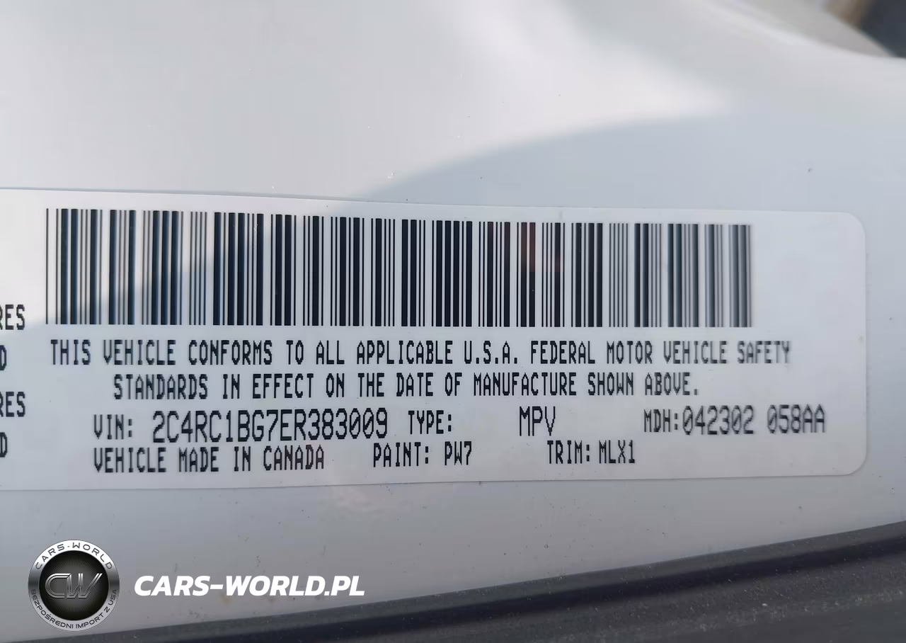 2014 Chrysler Town & Country Touring VIN:2C4RC1BG7ER383009 - 9