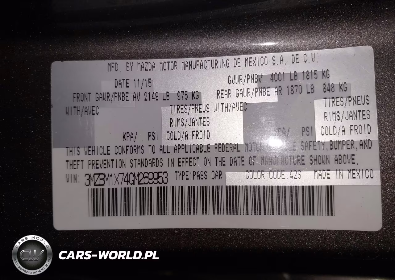 2016 Mazda Mazda3 I Grand Touring VIN:3MZBM1X74GM269953 - 9