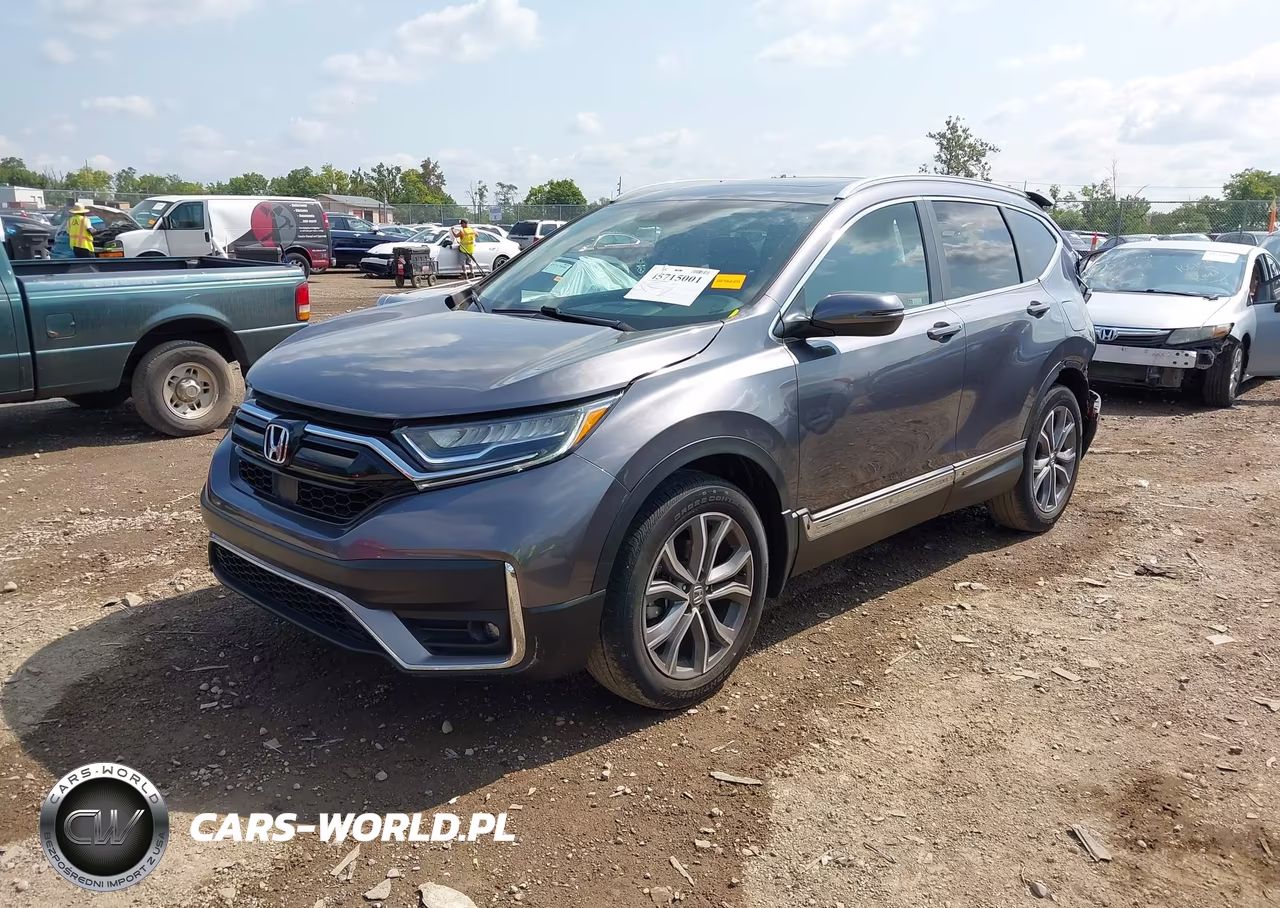 2022 Honda Cr-V Awd Touring VIN:7FARW2H90NE038569 - 2