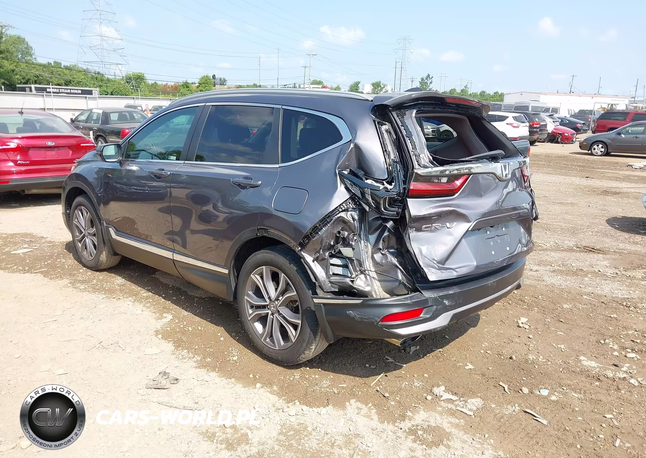 2022 Honda Cr-V Awd Touring VIN:7FARW2H90NE038569 - 3