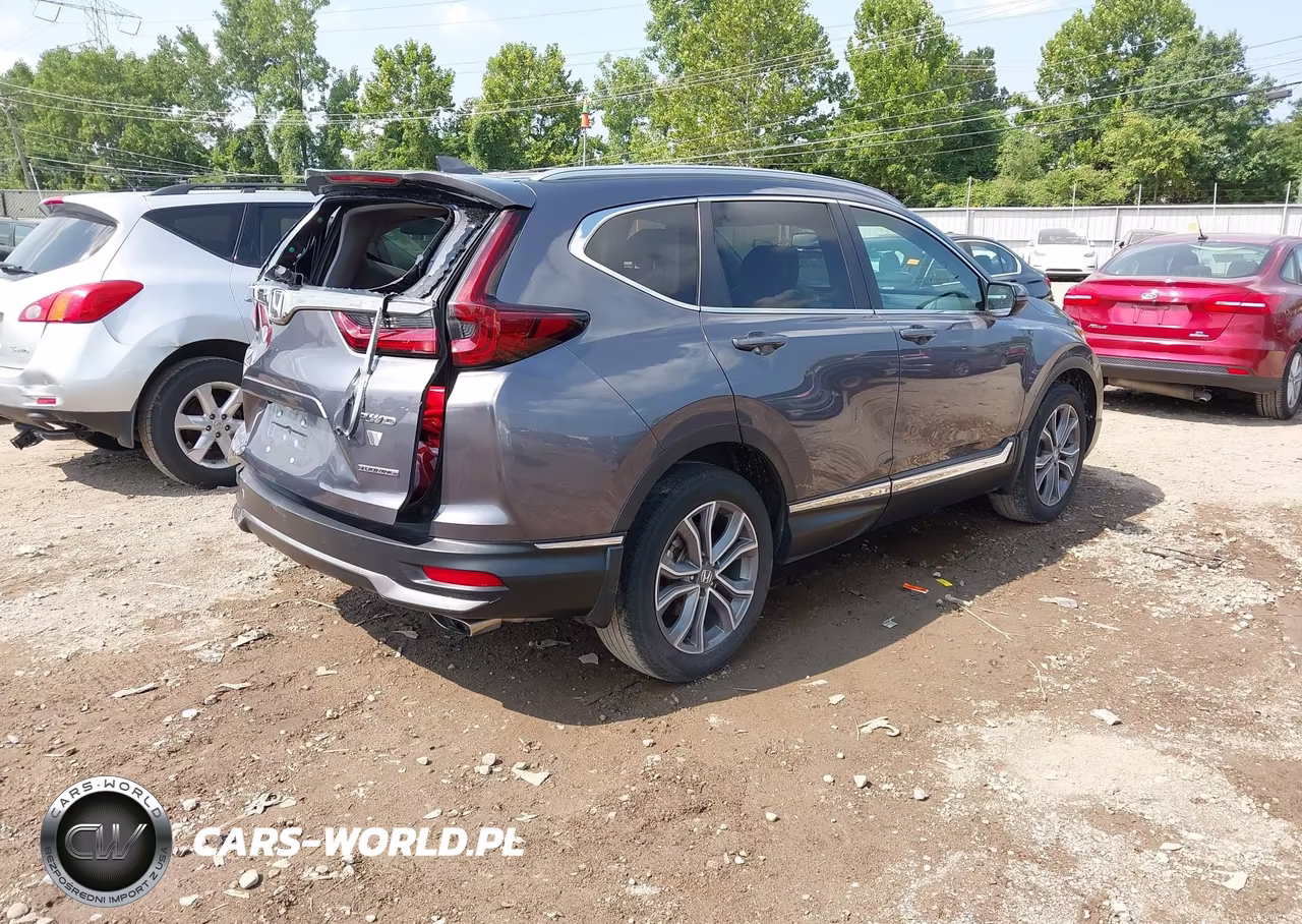 2022 Honda Cr-V Awd Touring VIN:7FARW2H90NE038569 - 4