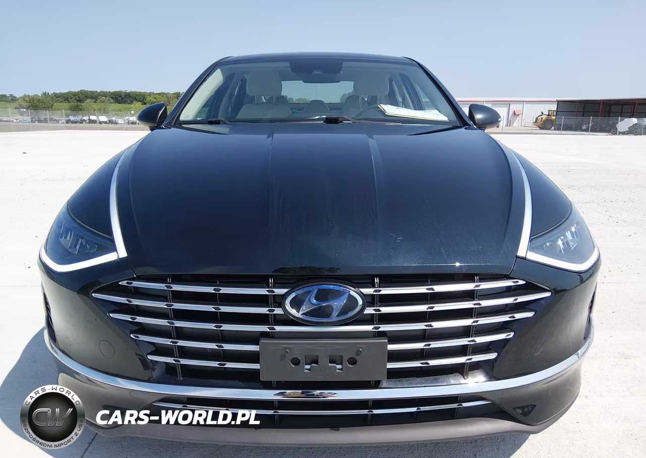 2021 Hyundai Sonata Blue VIN:KMHL24JJ9MA030115 - 17