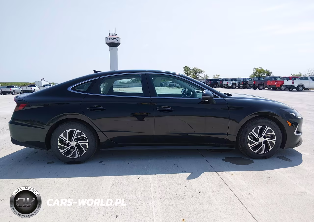 2021 Hyundai Sonata Blue VIN:KMHL24JJ9MA030115 - 18