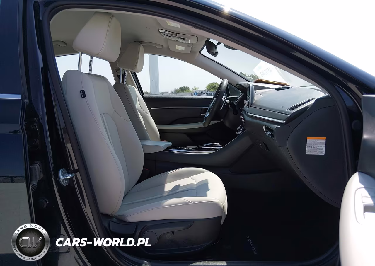 2021 Hyundai Sonata Blue VIN:KMHL24JJ9MA030115 - 5
