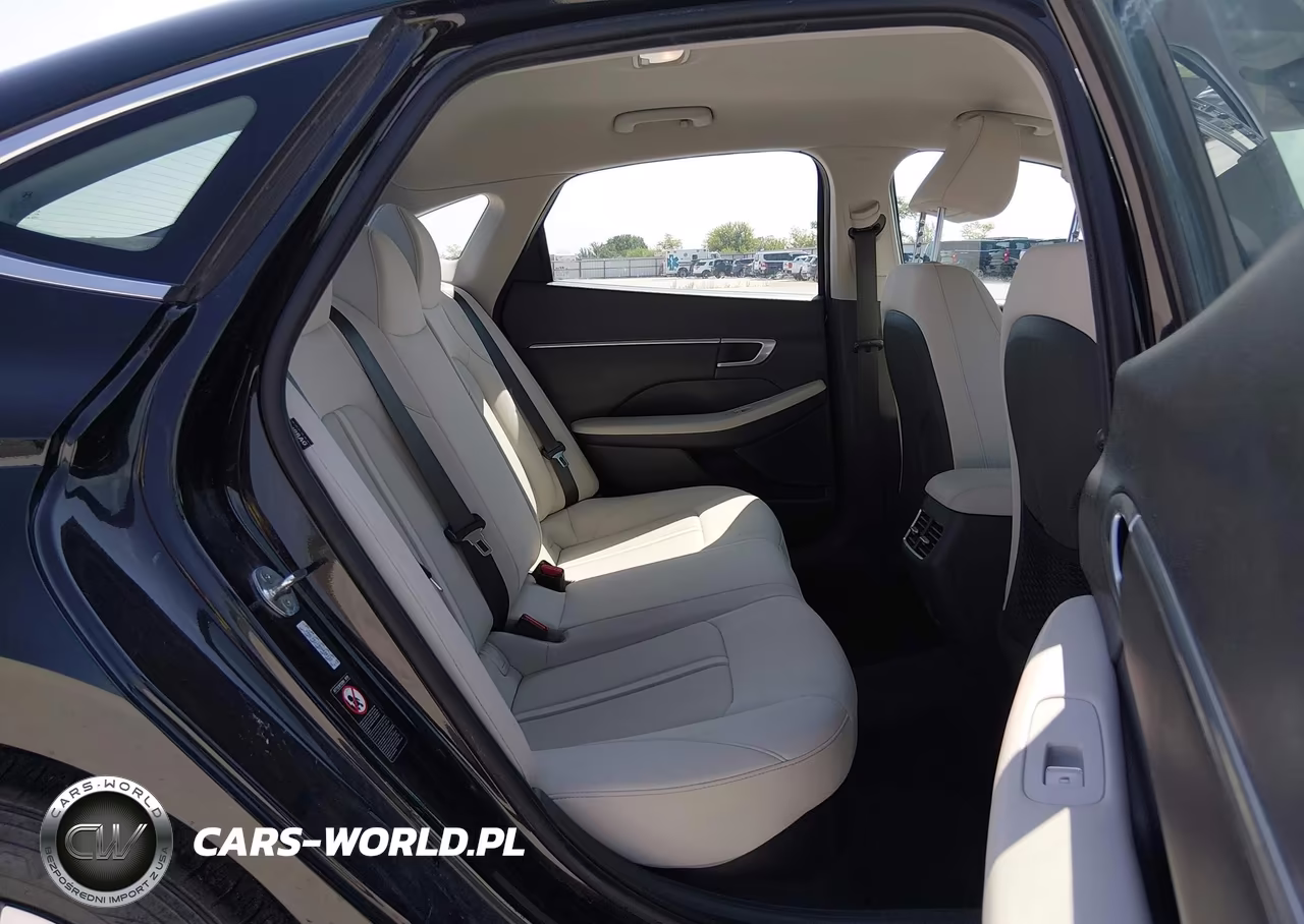 2021 Hyundai Sonata Blue VIN:KMHL24JJ9MA030115 - 8