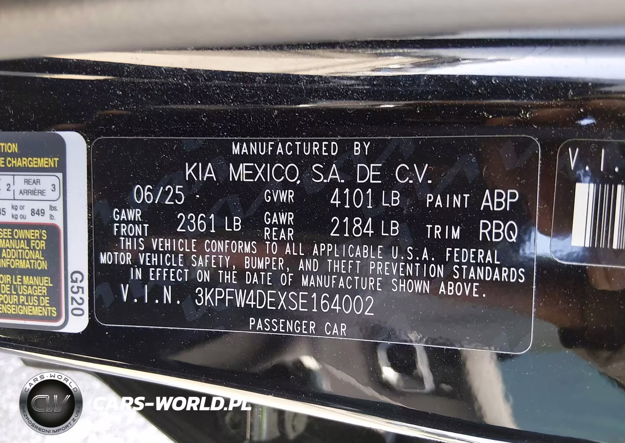 2025 Kia K4 Gt-Line VIN:3KPFW4DEXSE164002 - 9