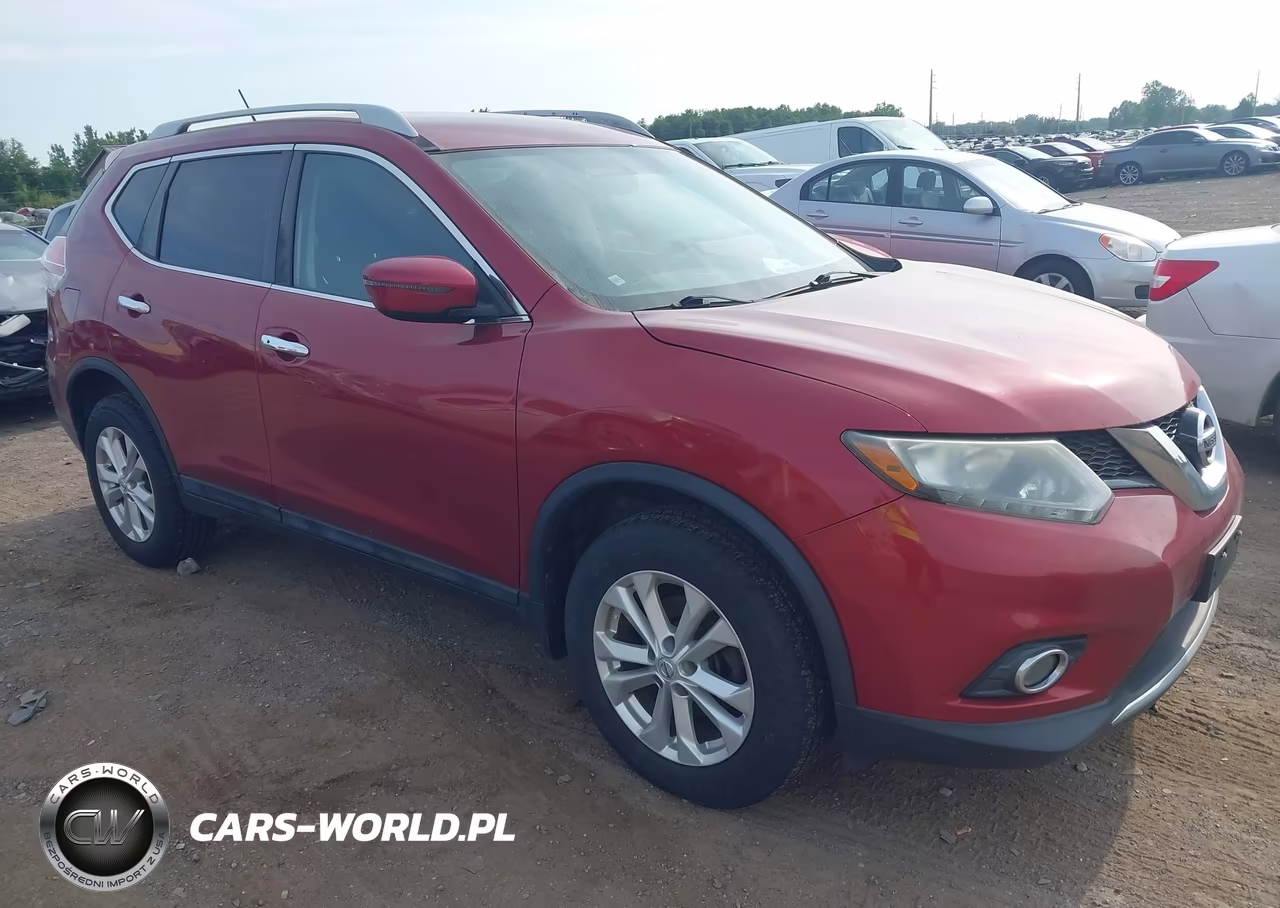 2016 Nissan Rogue S-Sl-Sv VIN:5N1AT2MV4GC843734 - 1