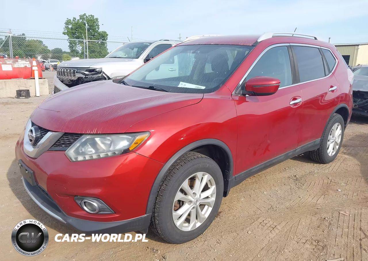 2016 Nissan Rogue S-Sl-Sv VIN:5N1AT2MV4GC843734 - 2