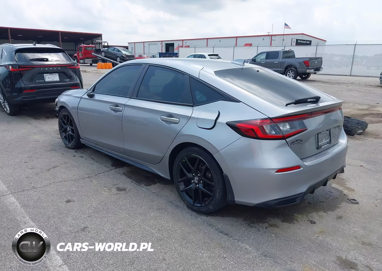 2022 Honda Civic Sport VIN:19XFL2H85NE007113 - 3