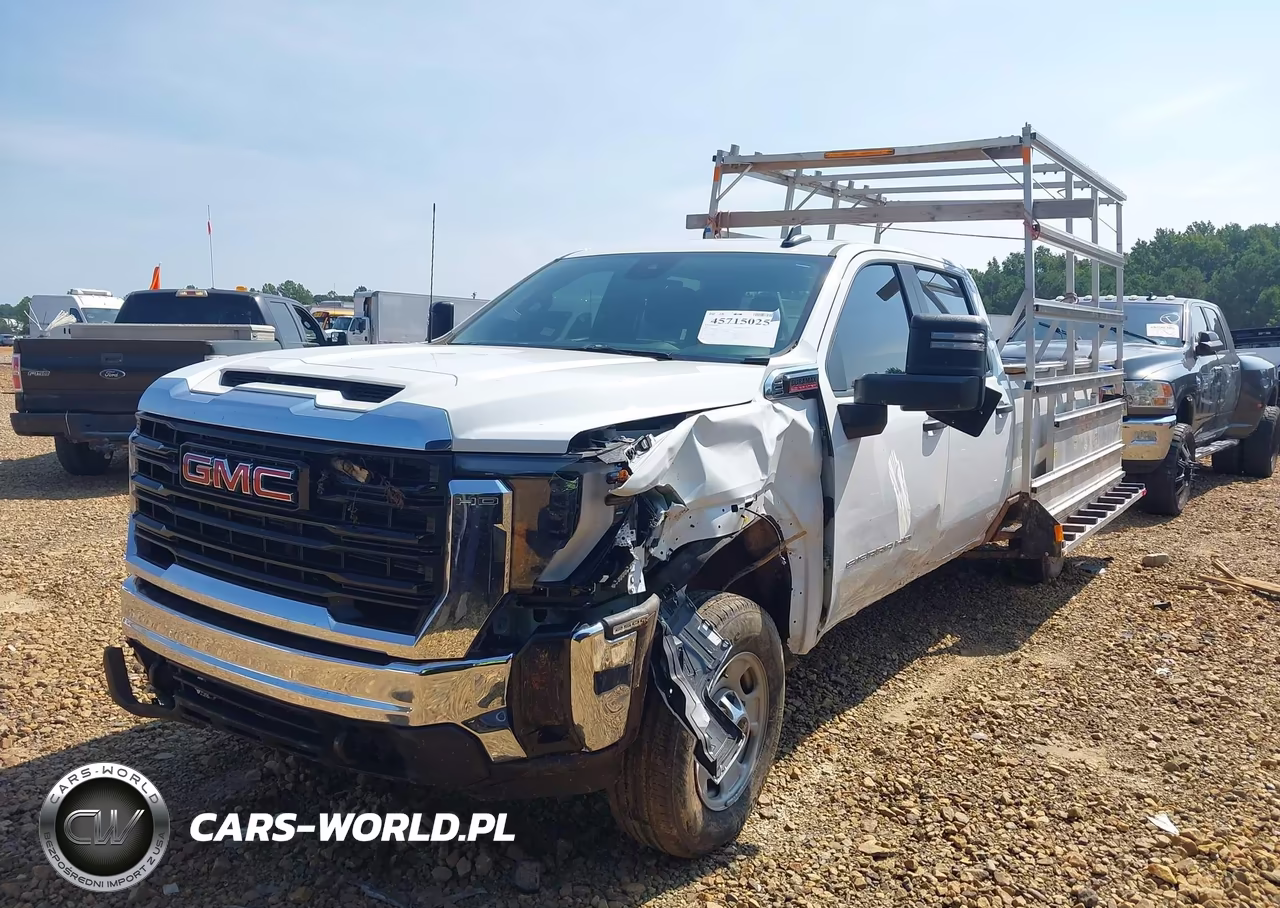 2024 GMC Sierra 2500Hd 4Wd Long Bed Pro VIN:1GT49LEY8RF367522 - 2