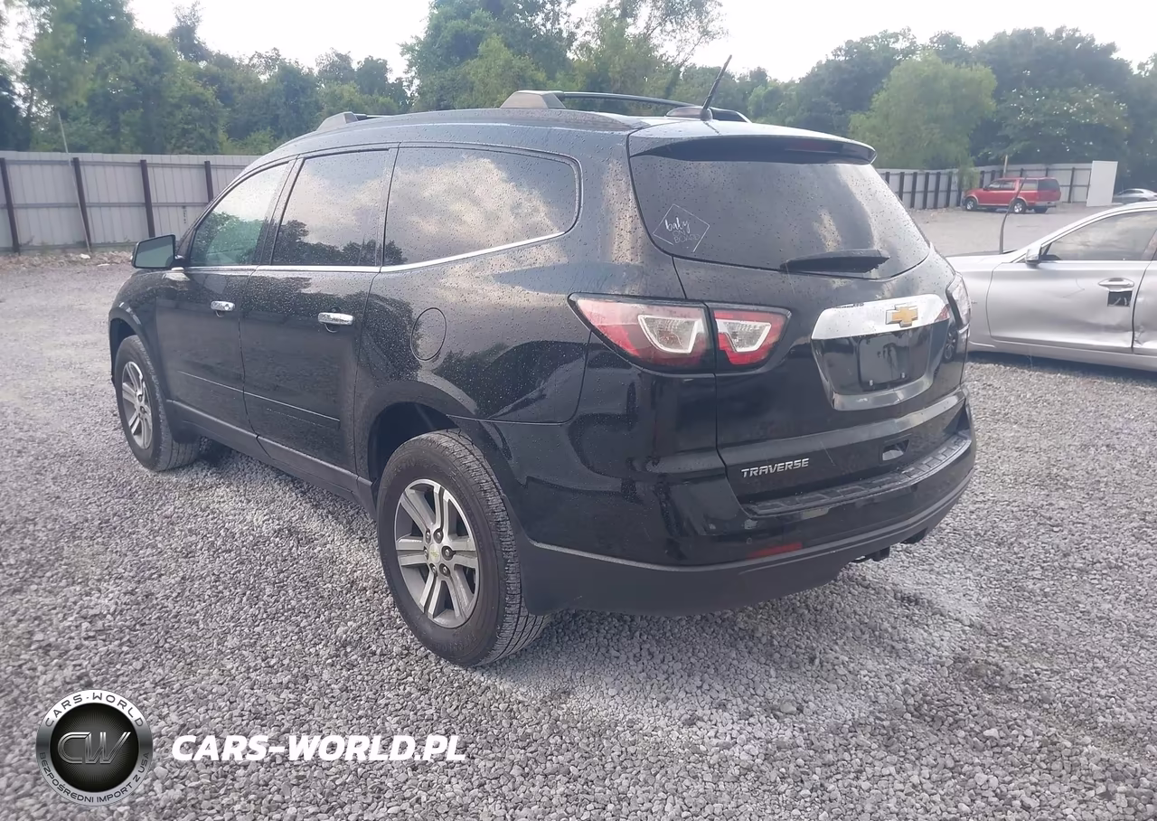 2017 Chevrolet Traverse Lt VIN:1GNKRHKD6HJ295258 - 3