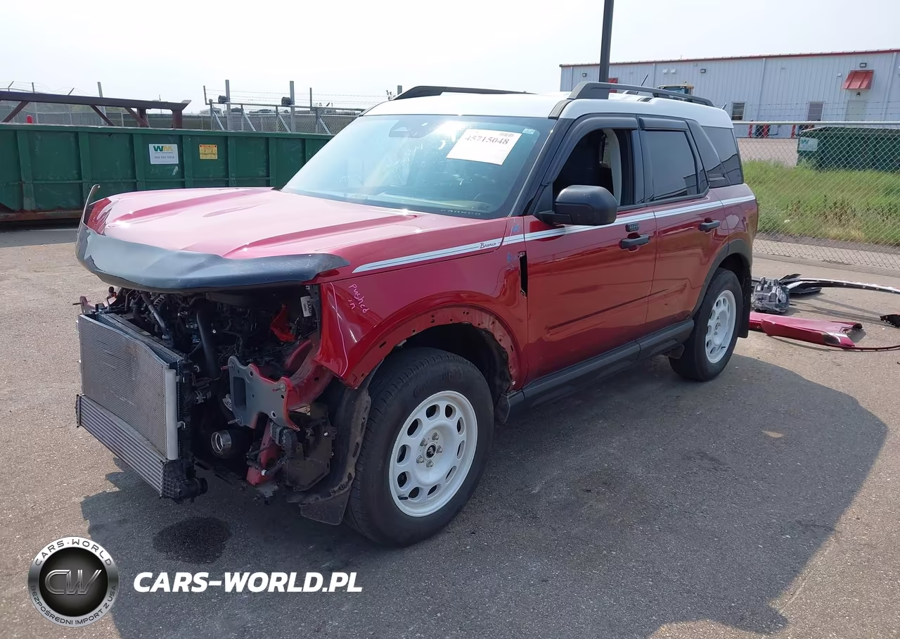 2025 Ford Bronco Sport Heritage VIN:3FMCR9GN7SRE20166 - 2