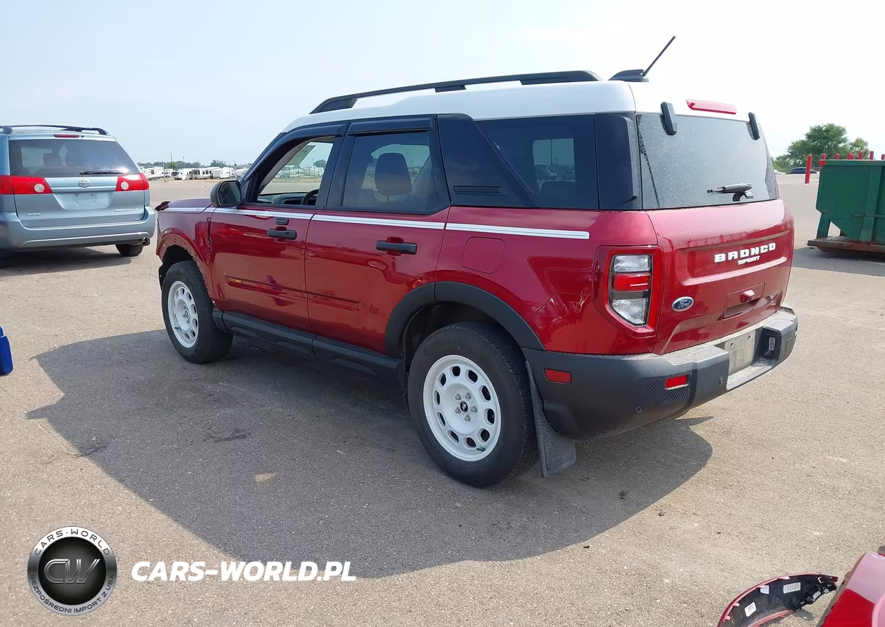 2025 Ford Bronco Sport Heritage VIN:3FMCR9GN7SRE20166 - 3