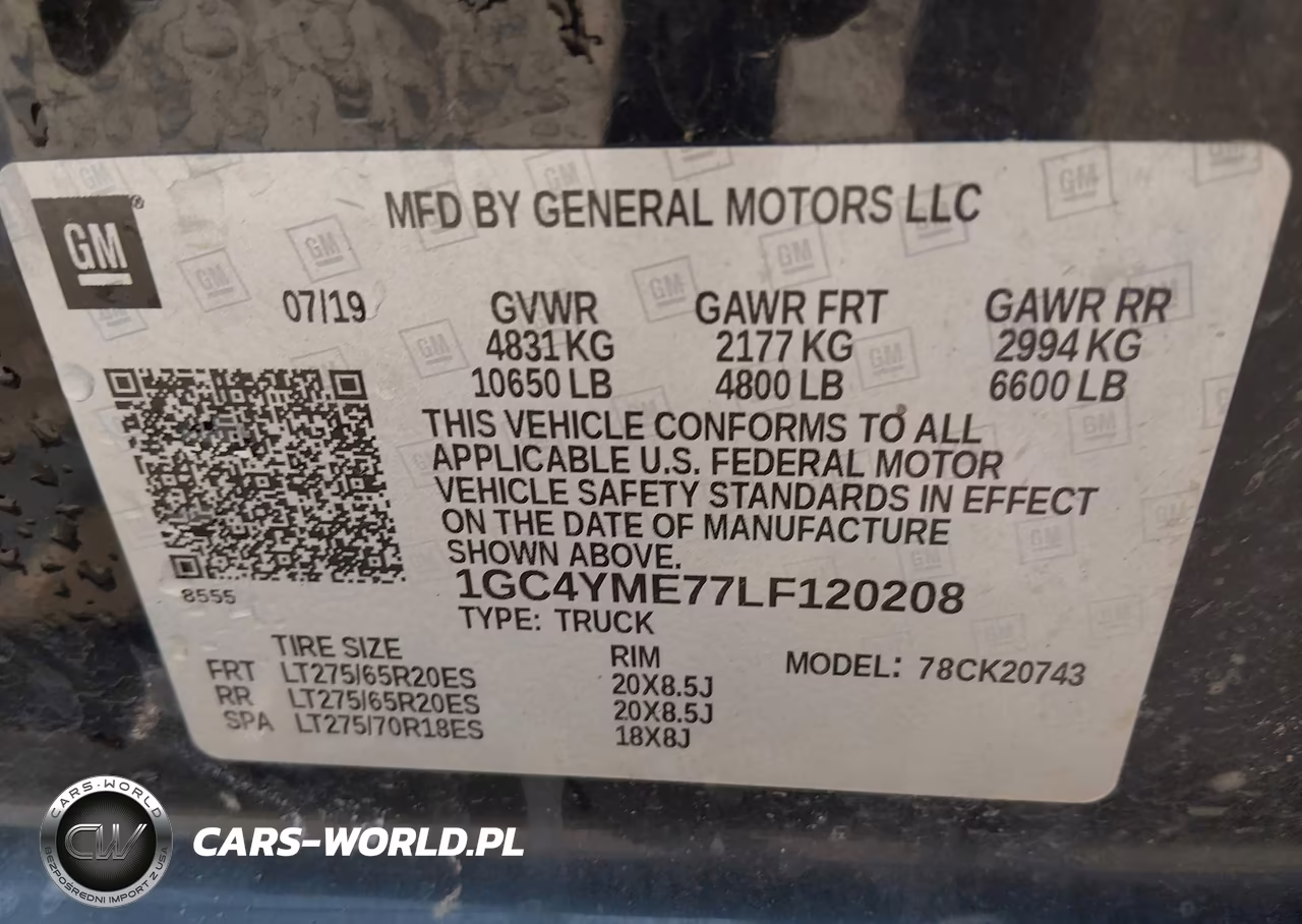 2020 Chevrolet Silverado 2500Hd 4Wd Standard Bed Custom VIN:1GC4YME77LF120208 - 9