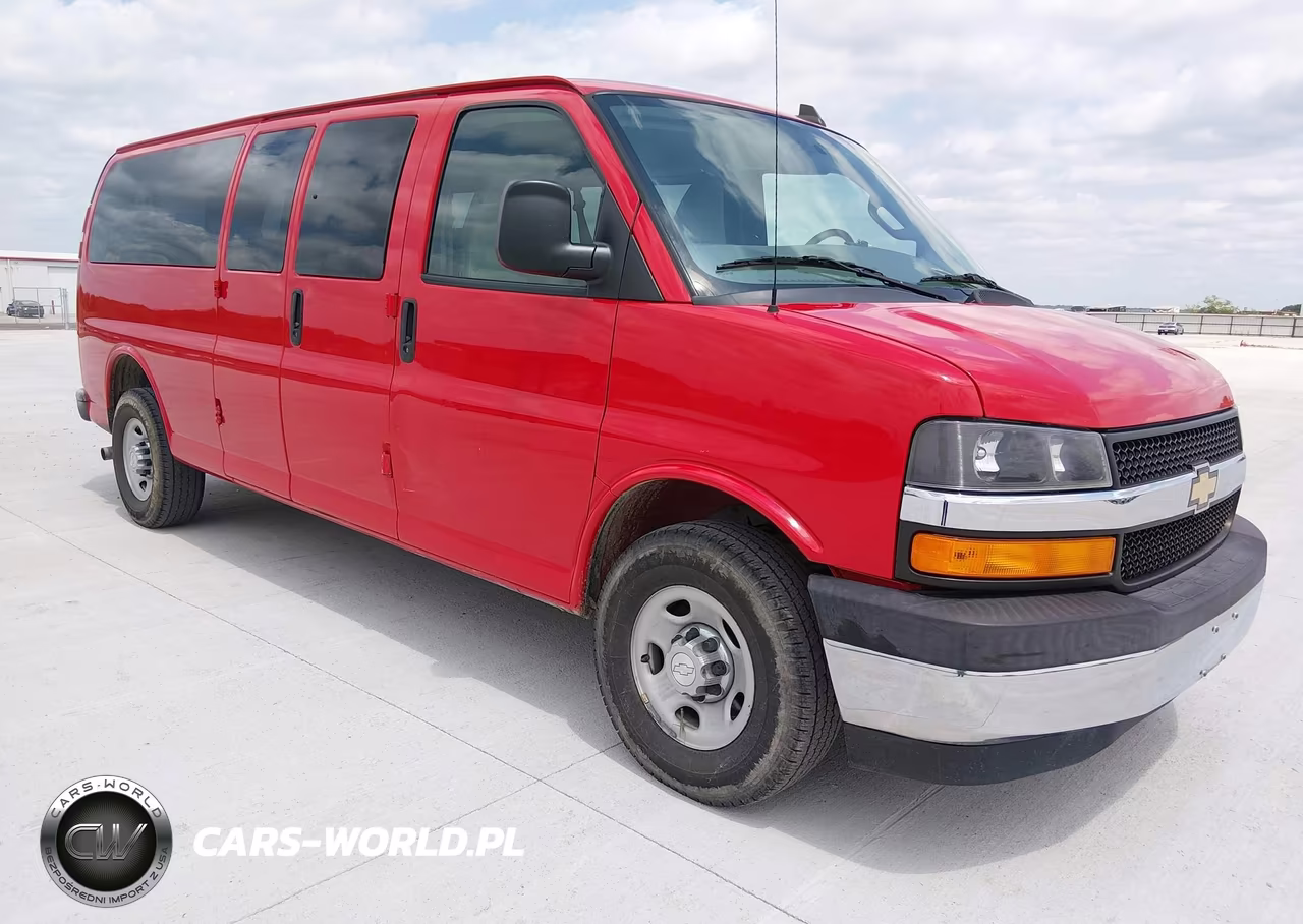 2017 Chevrolet Express 3500 Lt VIN:1GAZGPFG7H1265786 - 1
