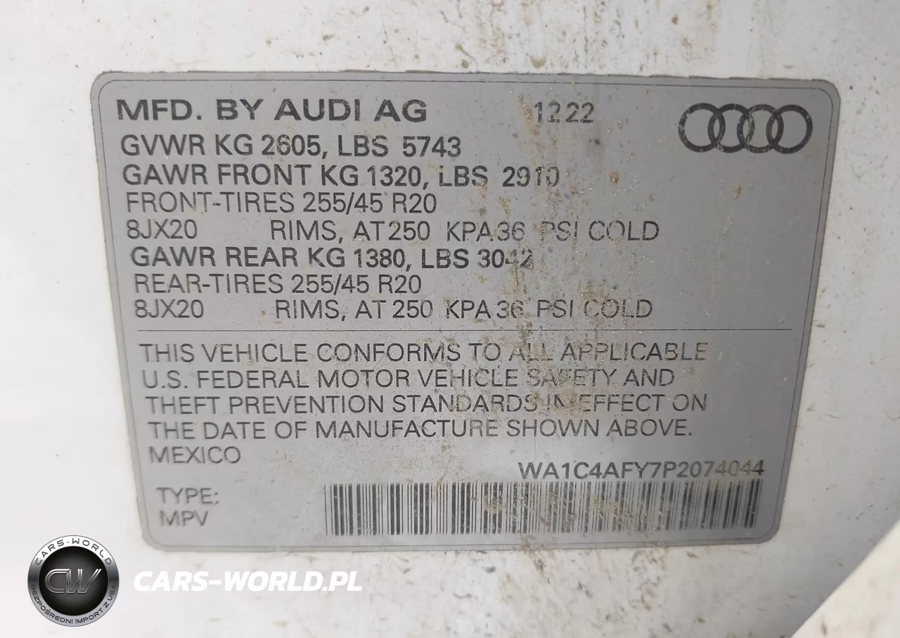 2023 Audi Sq5 Prestige Tfsi Quattro Tiptronic VIN:WA1C4AFY7P2074044 - 9