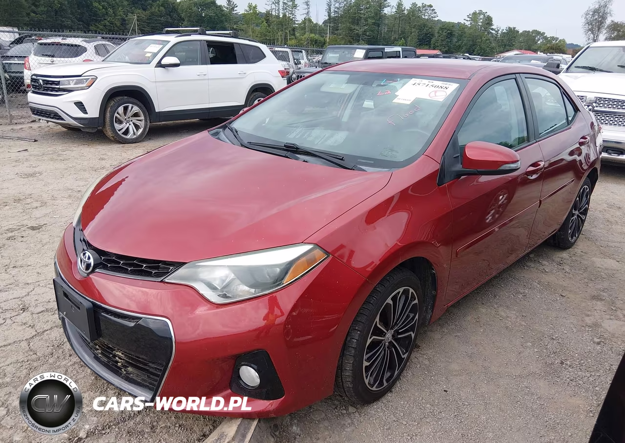 2015 Toyota Corolla S Plus VIN:2T1BURHE3FC461998 - 2