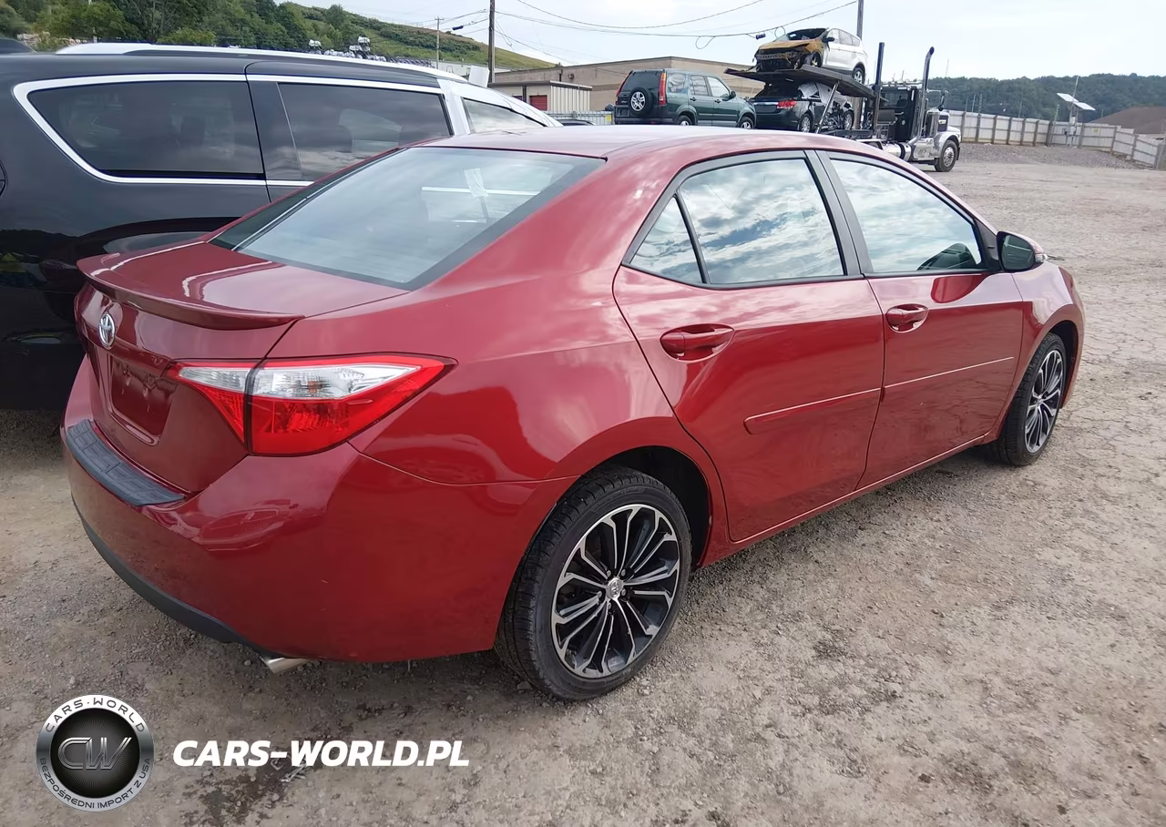 2015 Toyota Corolla S Plus VIN:2T1BURHE3FC461998 - 4