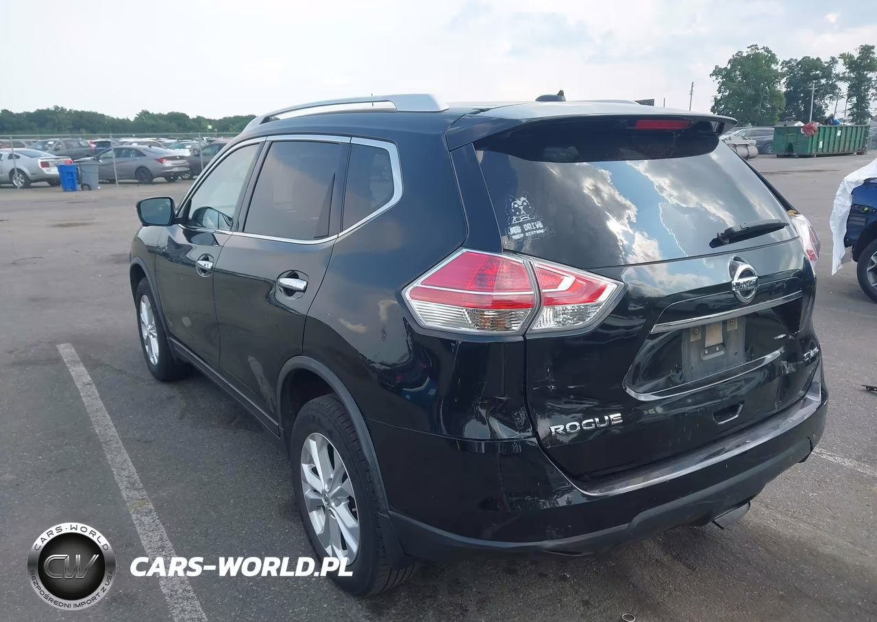 2016 Nissan Rogue Sv VIN:JN8AT2MV4GW145101 - 3