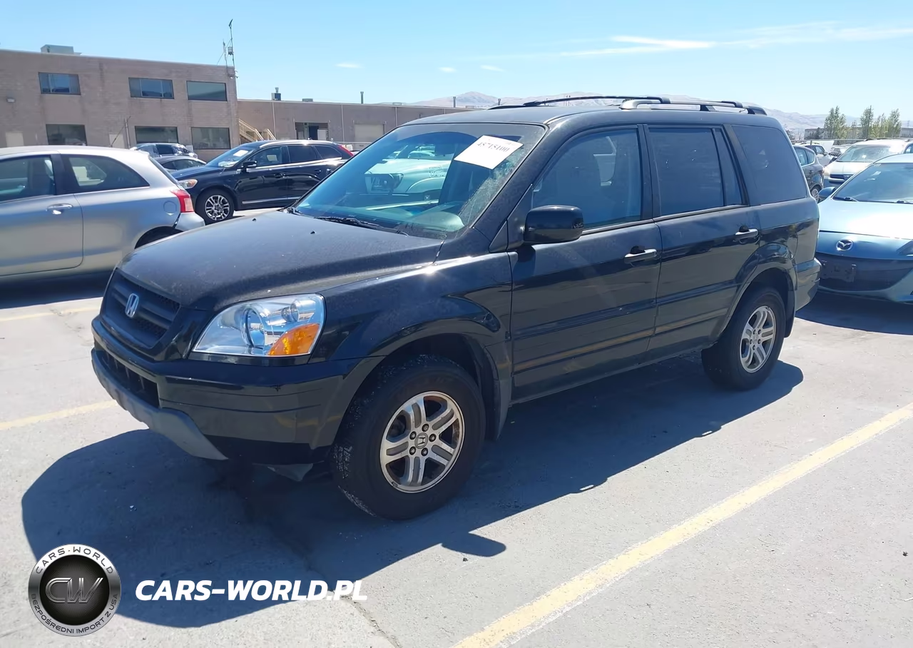 2004 Honda Pilot Ex VIN:2HKYF18474H568785 - 2