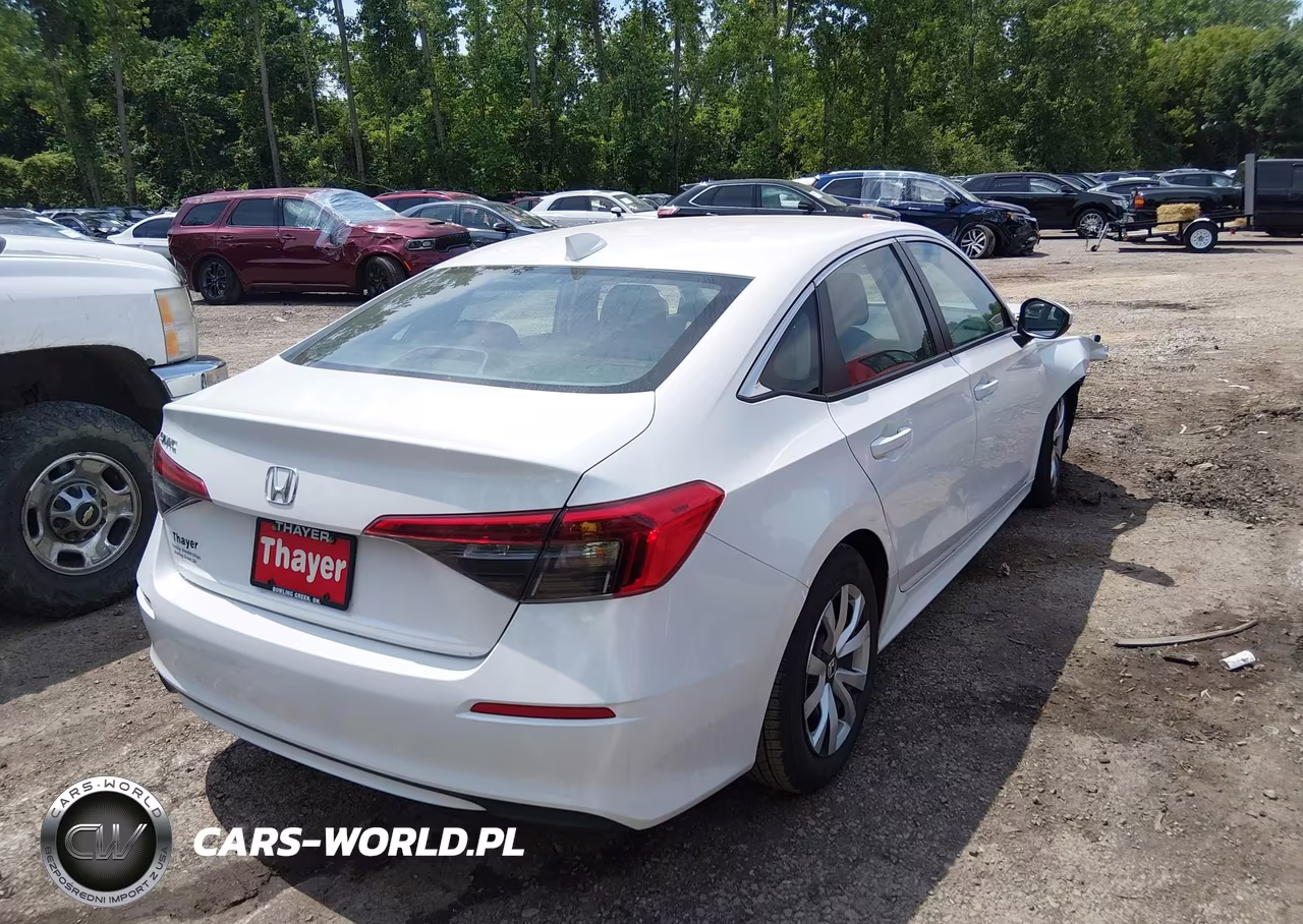 2022 Honda Civic Lx VIN:2HGFE2F23NH535974 - 4