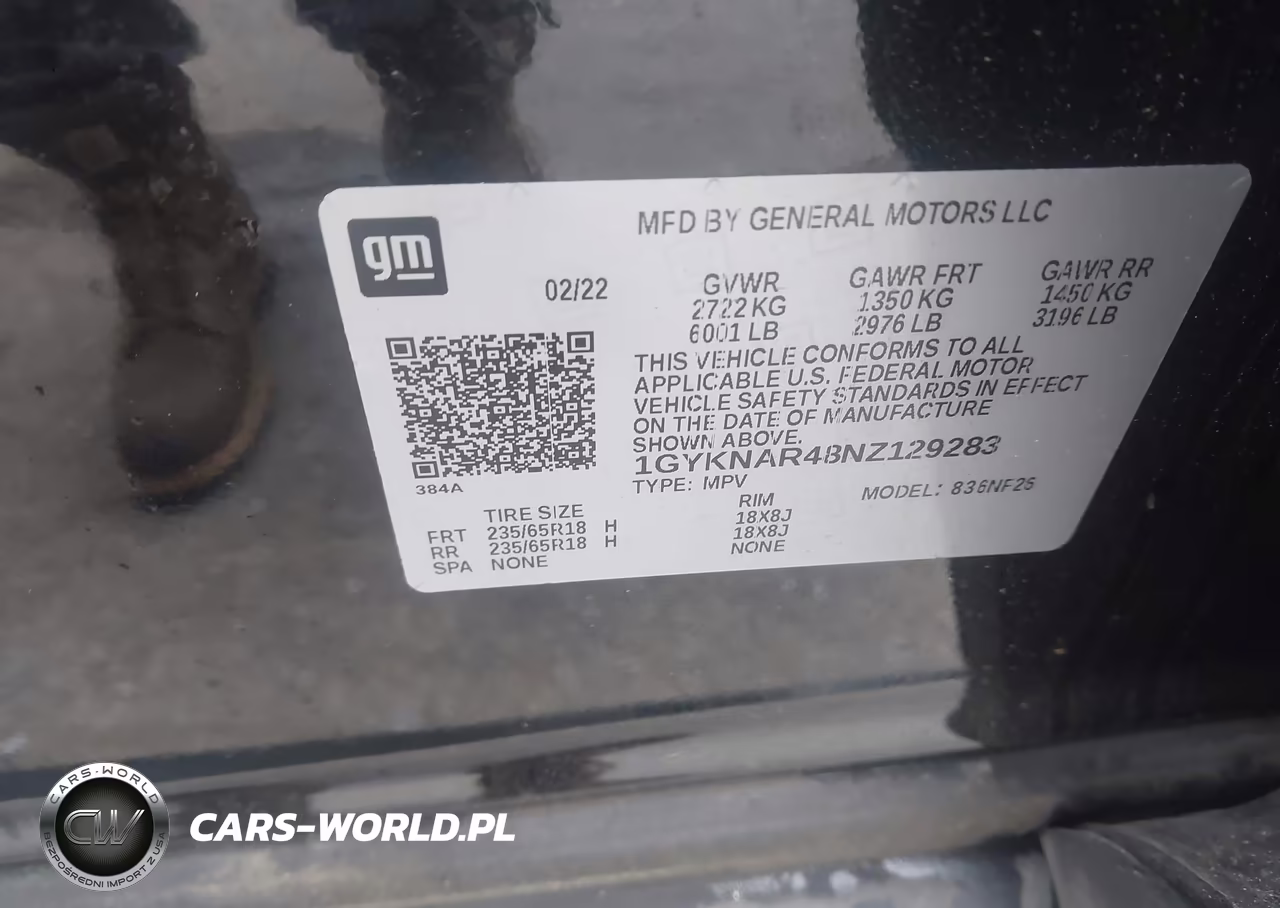 2022 Cadillac Xt5 Fwd Luxury VIN:1GYKNAR48NZ129283 - 9