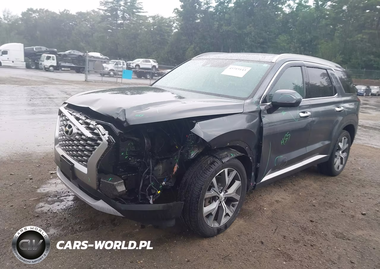 2021 Hyundai Palisade Sel VIN:KM8R4DHE7MU224024 - 2