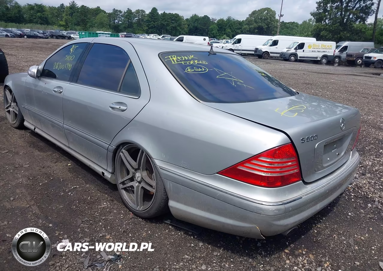 2003 Mercedes-Benz S 600 VIN:WDBNG76J13A334593 - 3