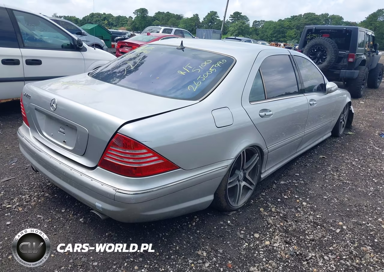 2003 Mercedes-Benz S 600 VIN:WDBNG76J13A334593 - 4