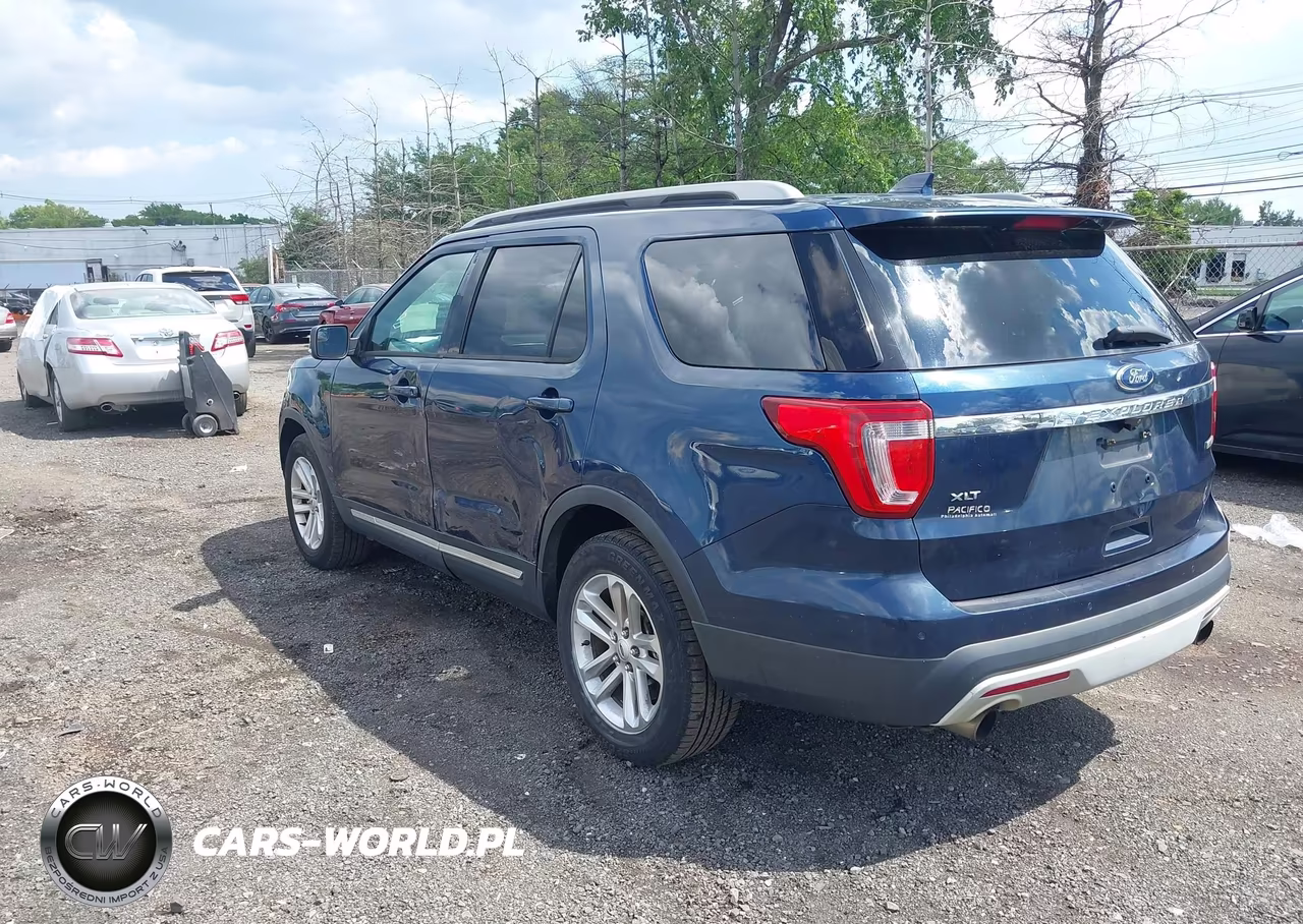 2017 Ford Explorer Xlt VIN:1FM5K7DHXHGD75658 - 3