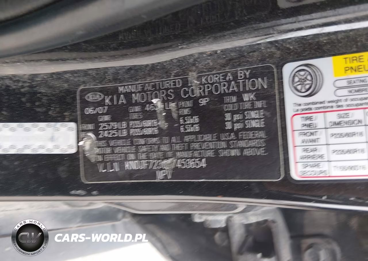 2008 Kia Sportage Ex V6 VIN:KNDJF723087453654 - 9