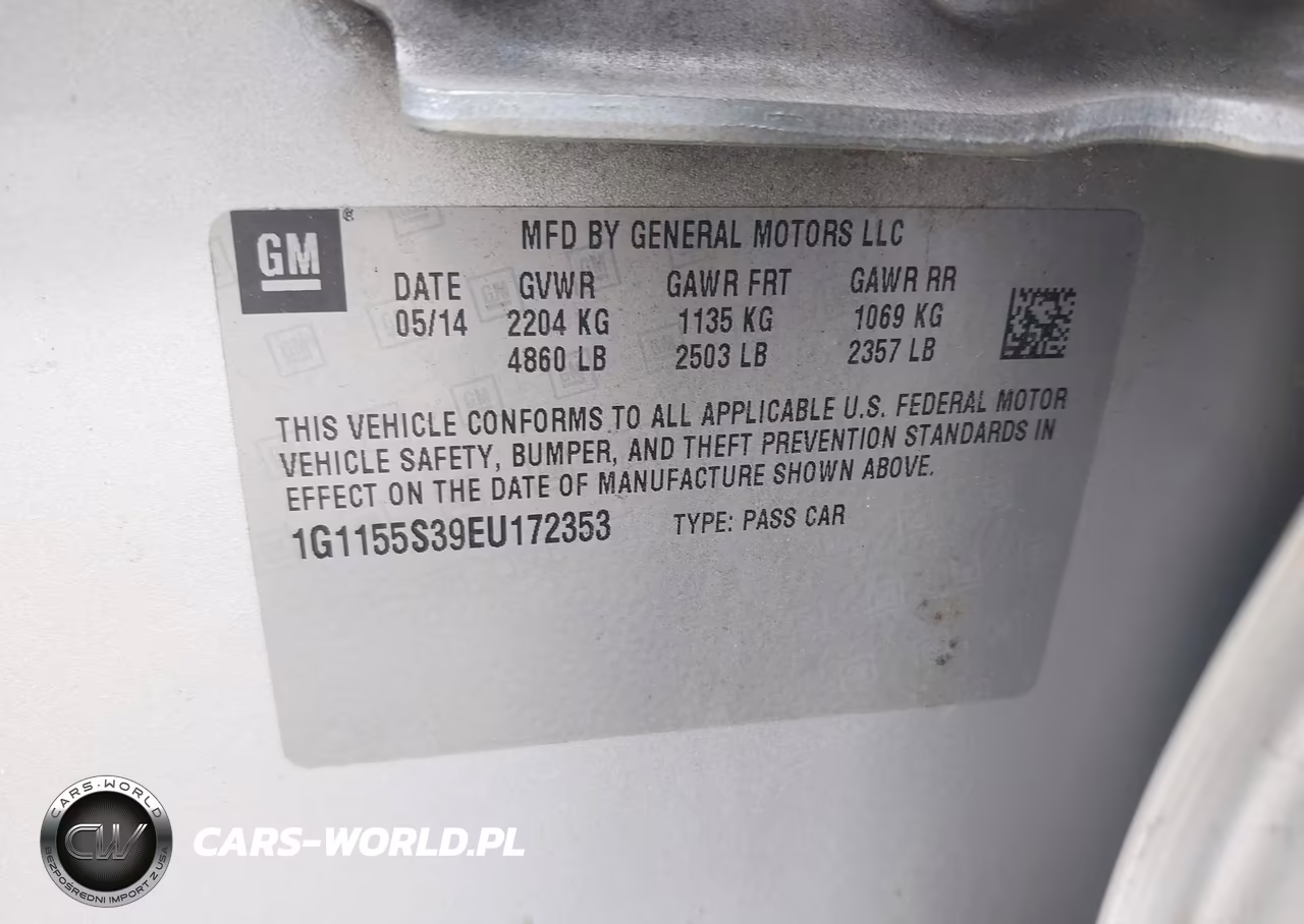 2014 Chevrolet Impala 2Lz VIN:1G1155S39EU172353 - 9