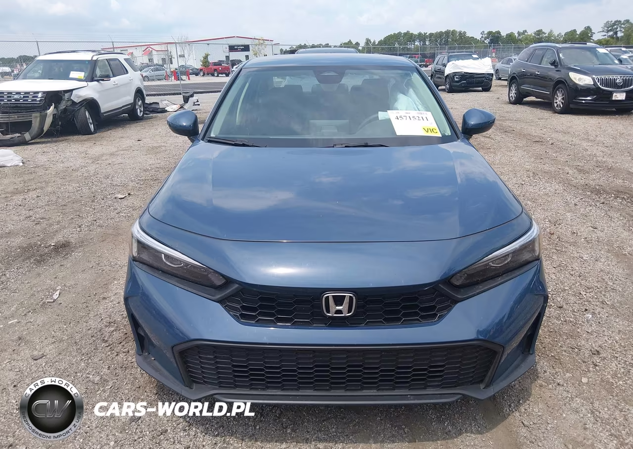 2026 Honda Civic Lx VIN:2HGFE2F20TH572946 - 12